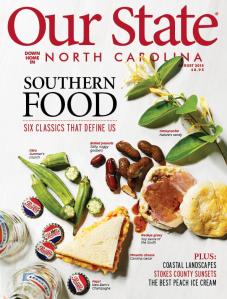 We are featured in the August issue of Our State for our Music in the Library recordings!