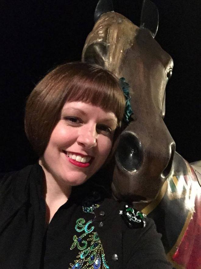 There are wild horses statues throughout Duck, in honor of the wild horses that roam the dunes on the outer banks.